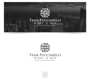 Team Pucciarelli - Marc & Mia-  Mortgage Professionals | Logo Design by DoMadic