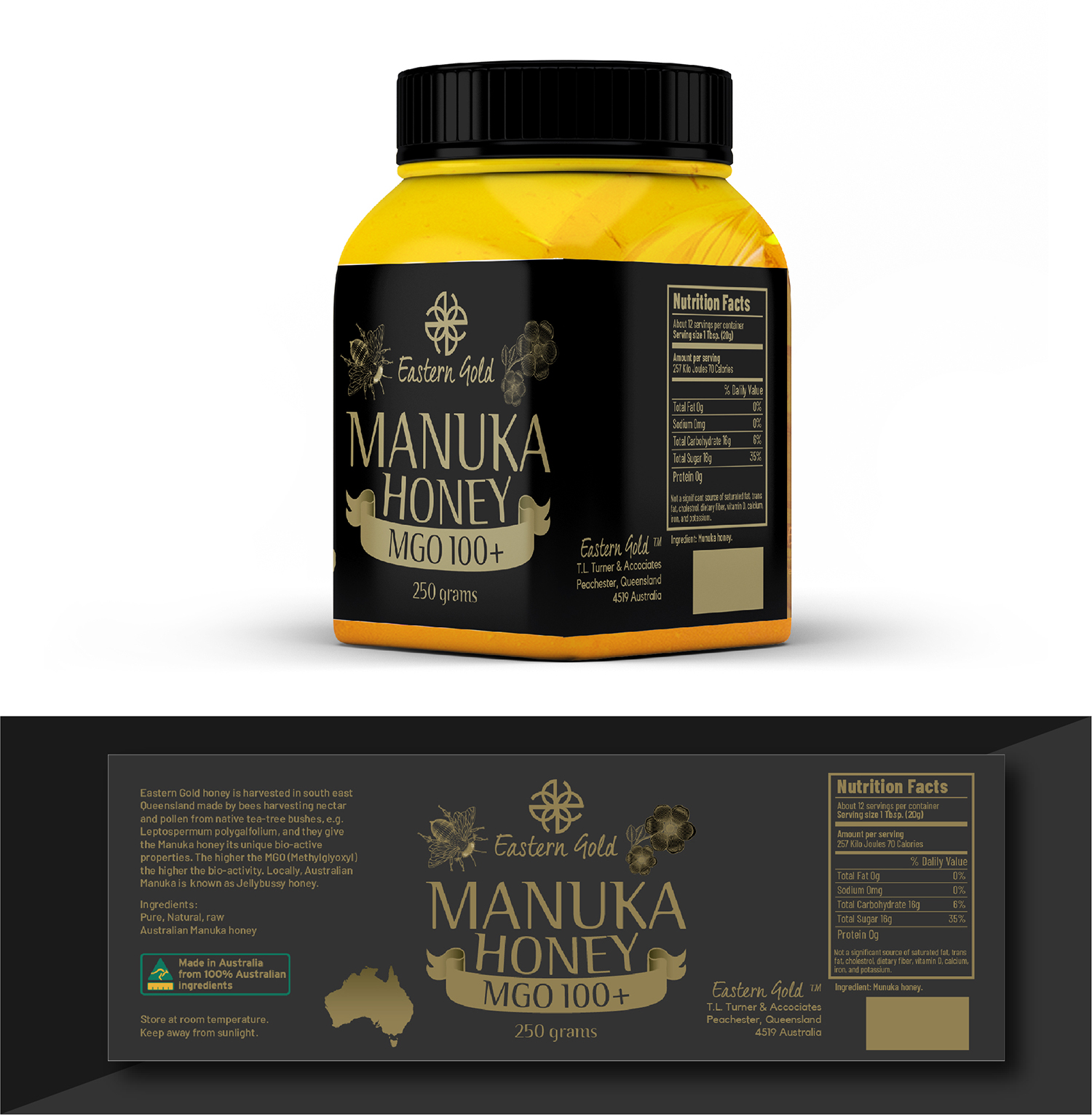 Label Design by Deziners Zone for Therfield Pty Ltd | Design #25944568