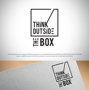 Think Outside the Box | Logo Design by Blessing Angel