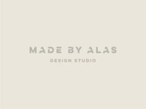 MADE BY ALAS - DESIGN STUDIO | Logo Design by Atvento Graphics