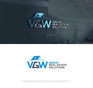 VGW Group | Real Estate Solutions | Logo Design by Mono.co