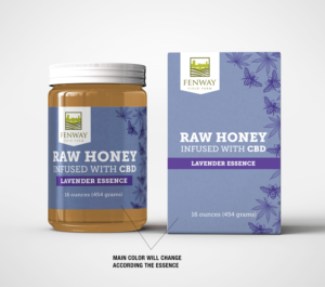 Beekeeper needs box/label design for honey/CBD and other honey-related products | Label Design by SofiaDesignStudio