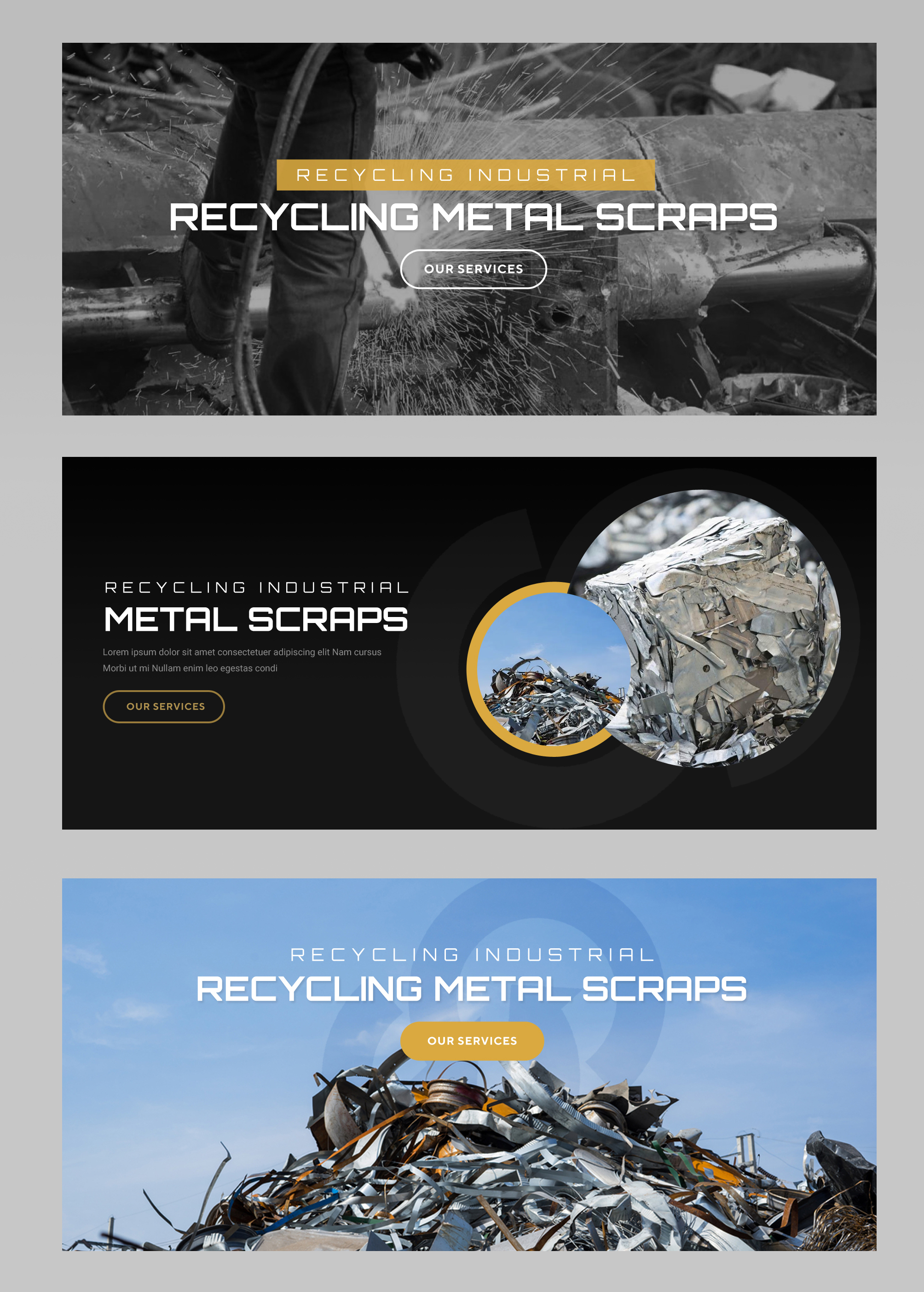 Banner Ad Design by Blue Sparrow for Sin Gee Huat Recycling | Design #25963696