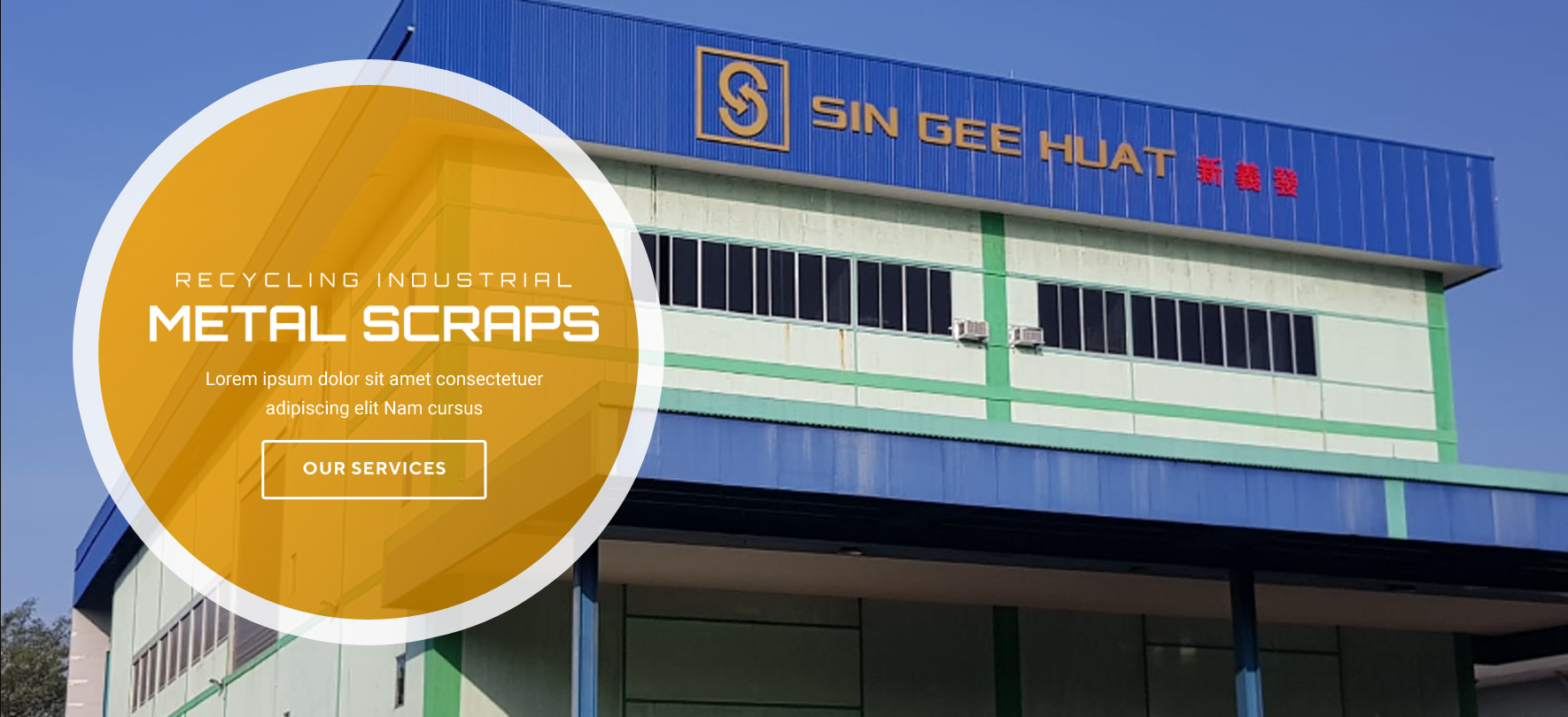 Banner Ad Design by Blue Sparrow for Sin Gee Huat Recycling | Design #25963890