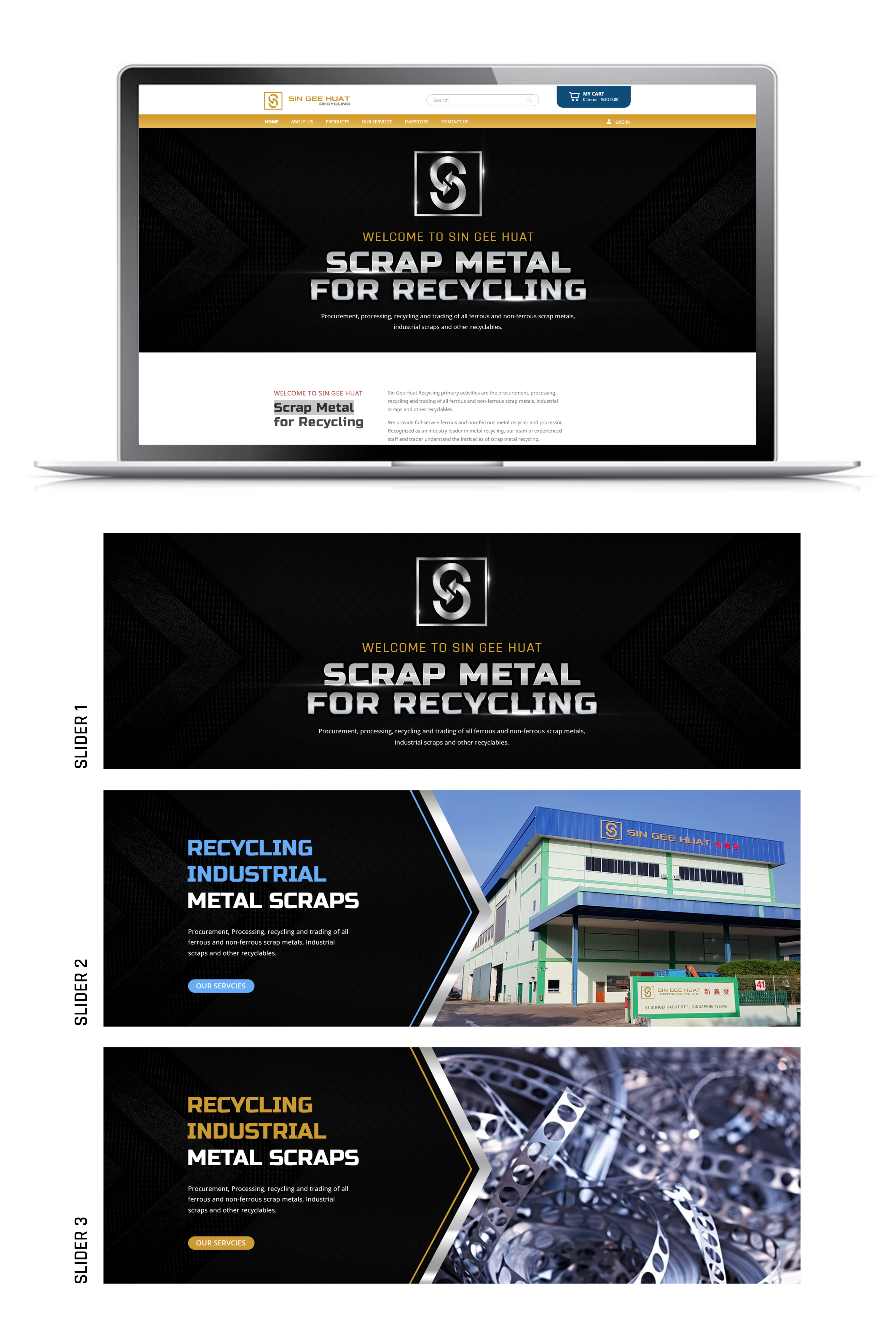 Banner Ad Design by SAI DESIGNS for Sin Gee Huat Recycling | Design #25953186