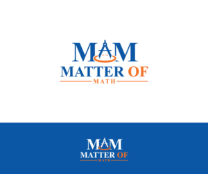Matter of Math (Wordmark). MoM (Lettermark). No text (Pictorial) | Logo Design by Ochieng