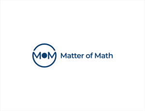 Matter of Math (Wordmark). MoM (Lettermark). No text (Pictorial) | Logo Design by BNdesigner