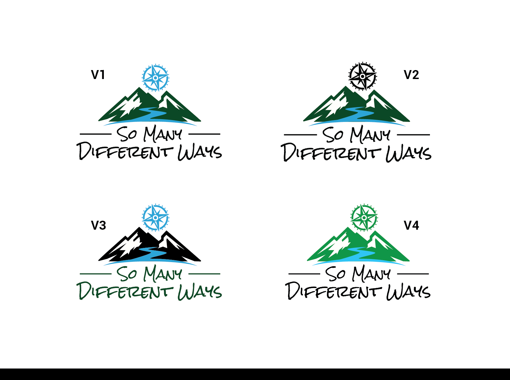 Diseño de Logo por Knockout para So Many Different Ways, LLC. | Diseño: #25970527