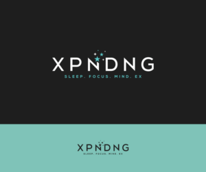 XPNDNG then add sleep. focus. mind. Ex. XPNDNG sleep. XPNDNG focus. XPNDNG mind. | Logo Design by step forward 2
