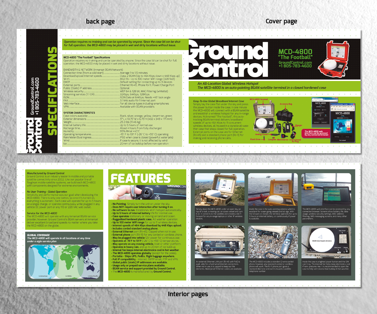 Design de Flyer par Rodrigo Hernández pour Ground Control | Design #25967362