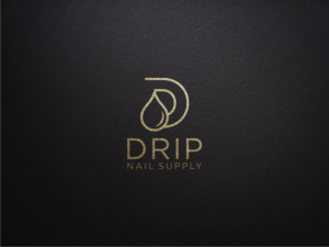 DRIP Nail Supply | Logo Design by Atvento Graphics
