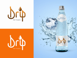 DRIP Nail Supply | Logo Design by mam1