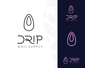 DRIP Nail Supply | Logo-Design von Djamdesign