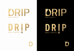 DRIP Nail Supply | Logo Design by bdk1976