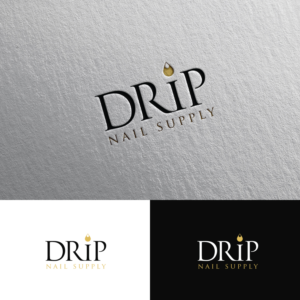 DRIP Nail Supply | Logo-Design von Rii