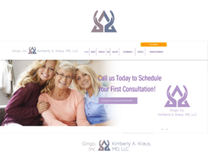 Gingo, Inc. on one side and Kimberly A. Kraus, MD, LLC on the other side. | Logo Design by slaven.kopitovic