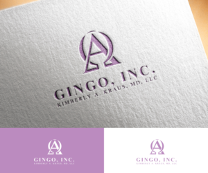 Gingo, Inc. on one side and Kimberly A. Kraus, MD, LLC on the other side. | Logo Design by step forward 2