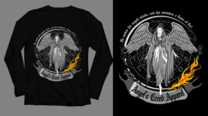 Angel's Creed Apparel First Mock-Up | T-Shirt-Design von SAI DESIGNS