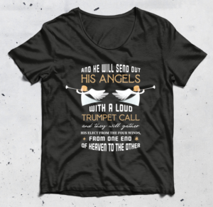 Angel's Creed Apparel First Mock-Up | T-Shirt-Design von Alaya