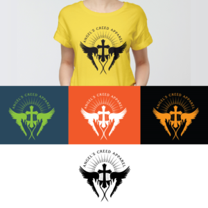 Angel's Creed Apparel First Mock-Up | T-Shirt-Design von Maxo-Biz