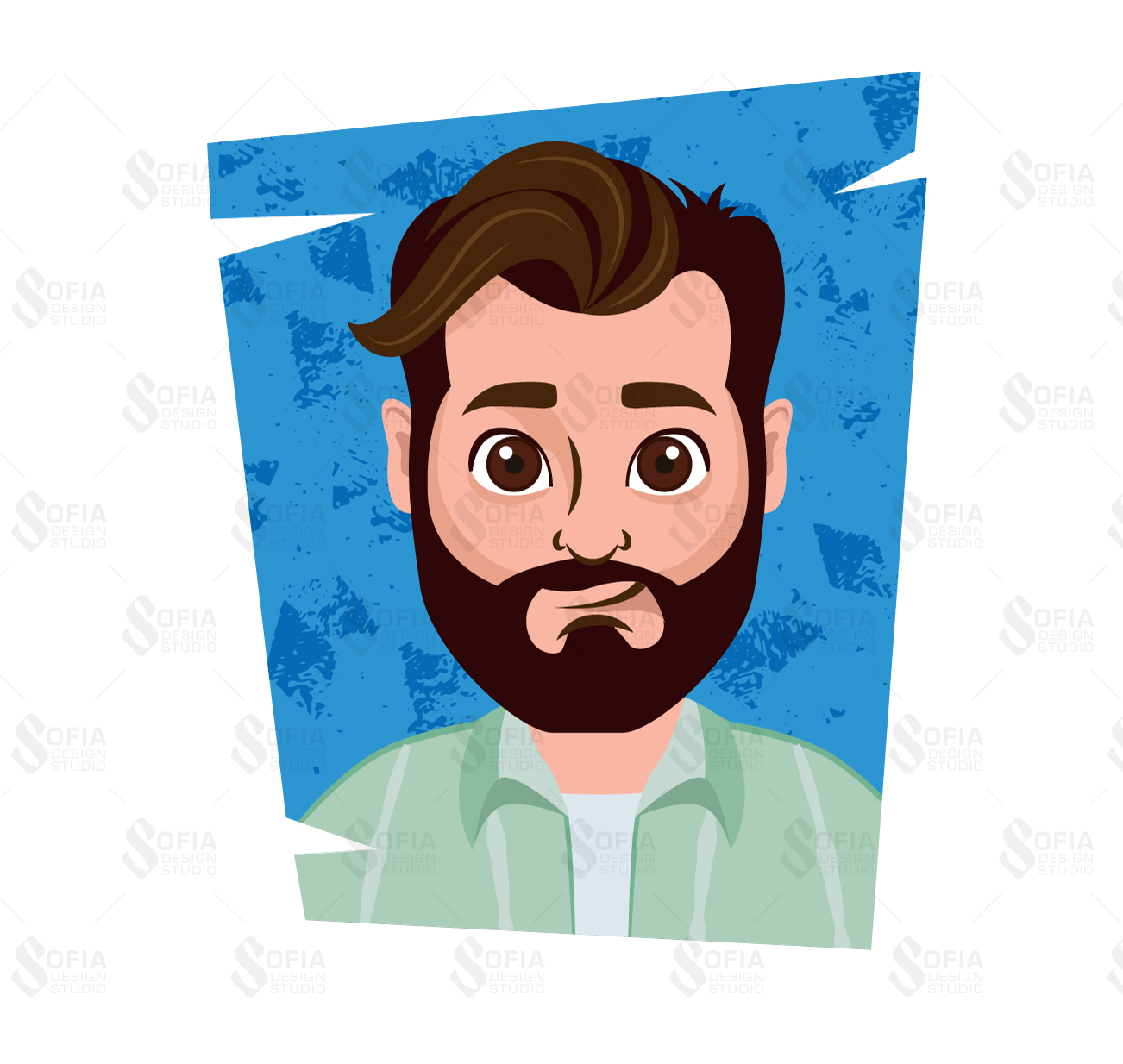 Character Design by SofiaDesignStudio for Sergio Henrique | Design #25964000
