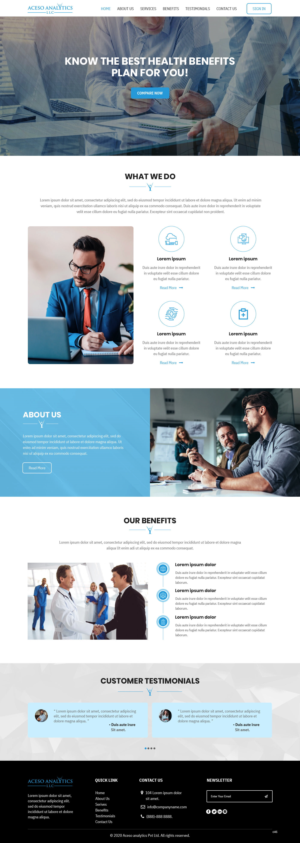 Web Design by pb for this project | Design: #25938301
