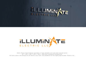 Logo Design by Pro_DesignMaster for Illuminate Electric LLC | Design: #25949600