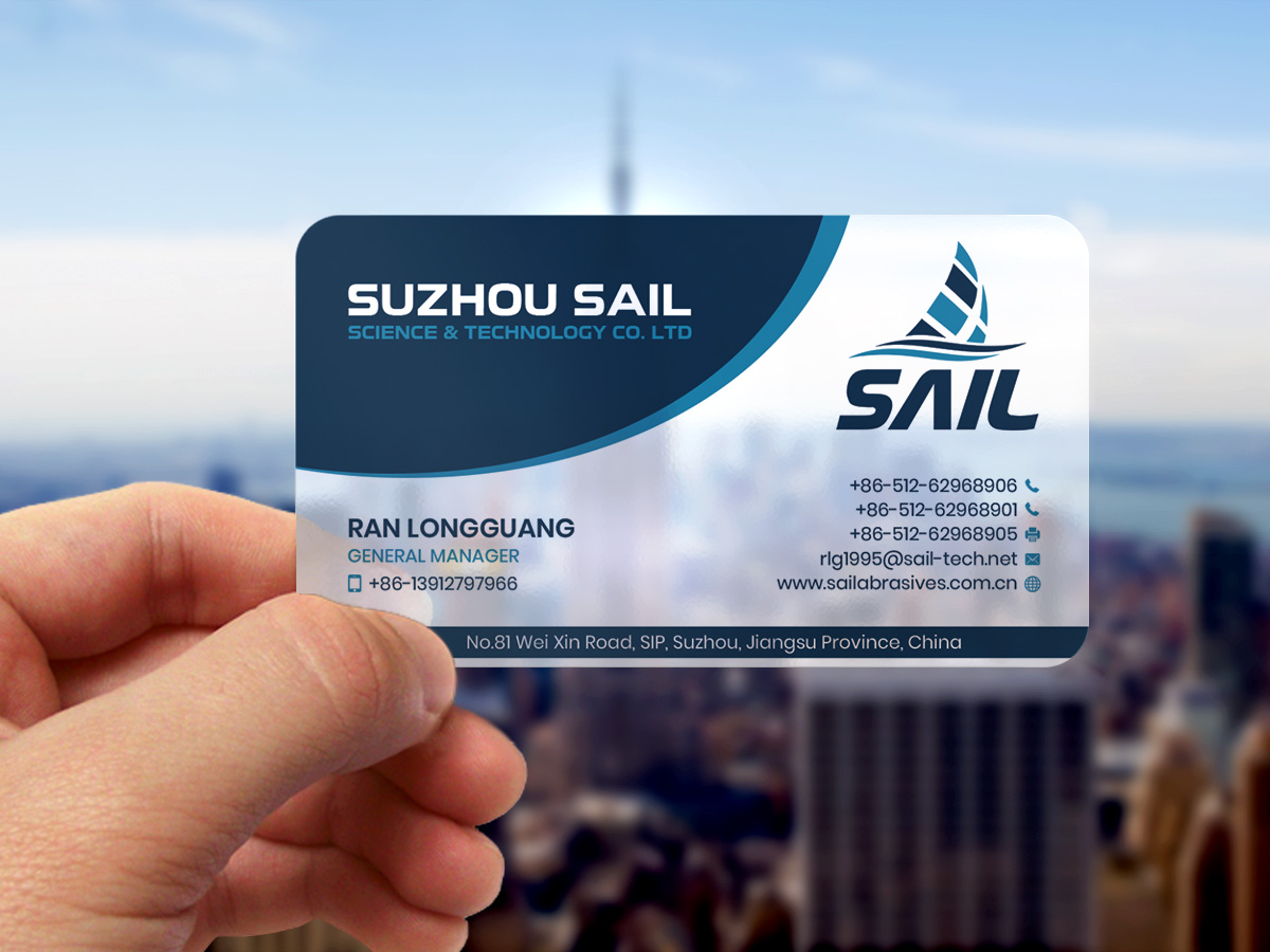 Business Card Design by Sandaruwan for Suzhou Sail Science & Technology Co., Ltd | Design #25949233