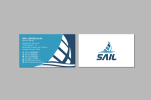 Business Card Design by Creations Box 2015 for Suzhou Sail Science & Technology Co., Ltd | Design: #25948376