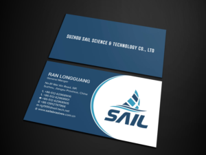 Visitenkarten-Design von Tripti Ranjan Gain für Suzhou Sail Science & Technology Co., Ltd | Design: #25950414