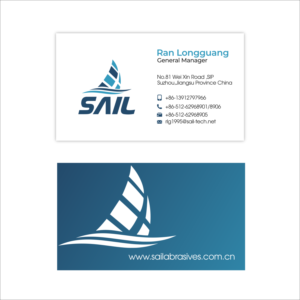 Visitenkarten-Design von GraphicSujit für Suzhou Sail Science & Technology Co., Ltd | Design: #25985576