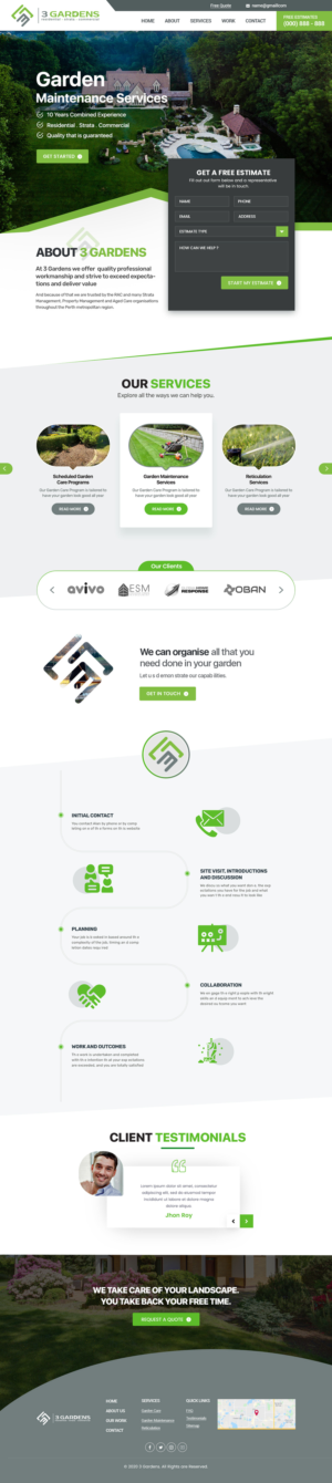 Design an engaging, visually attractive and well laid out Word Press website | Web Design by Shijo John