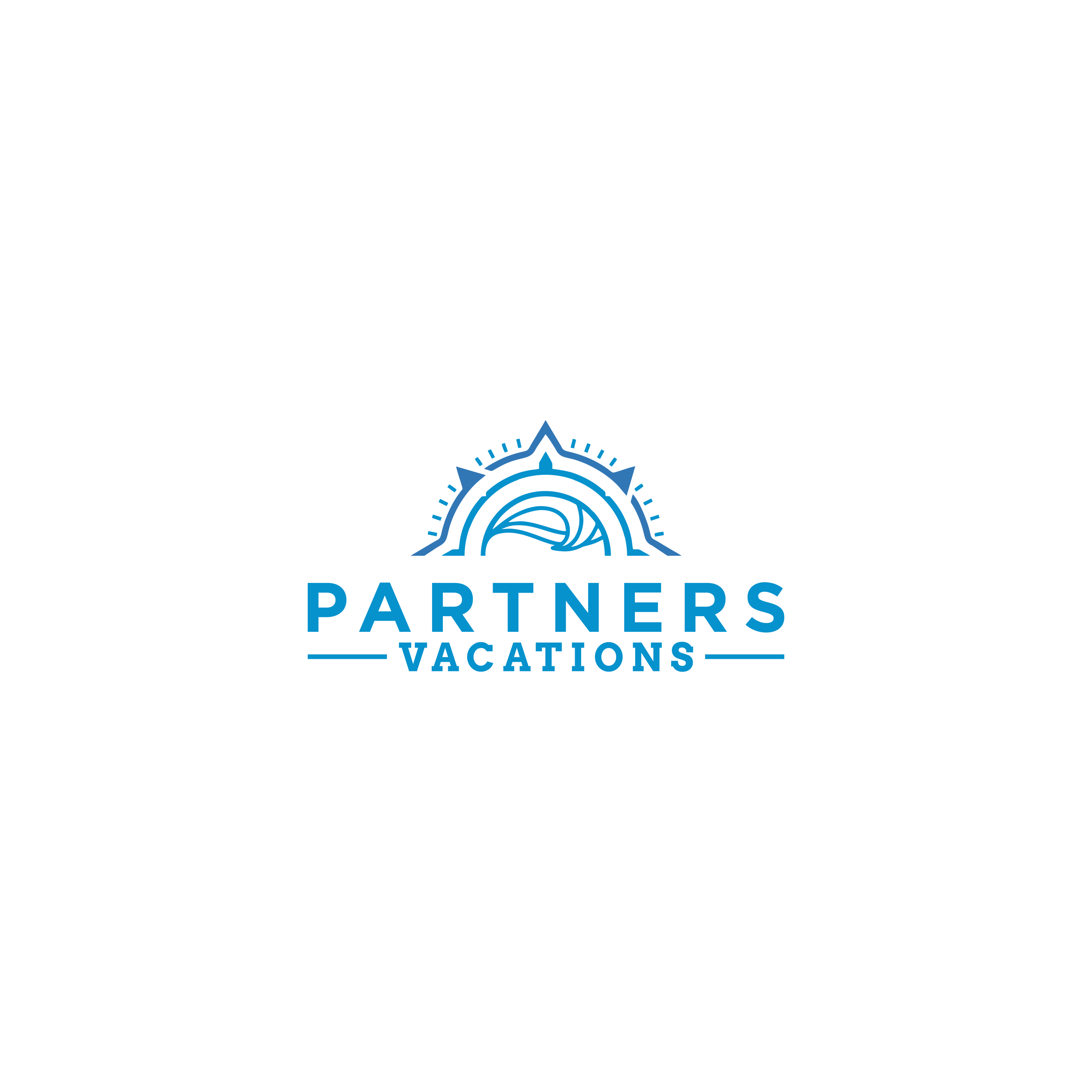 Logo Design by LA Graphix for Partners Travel Management | Design #26021672