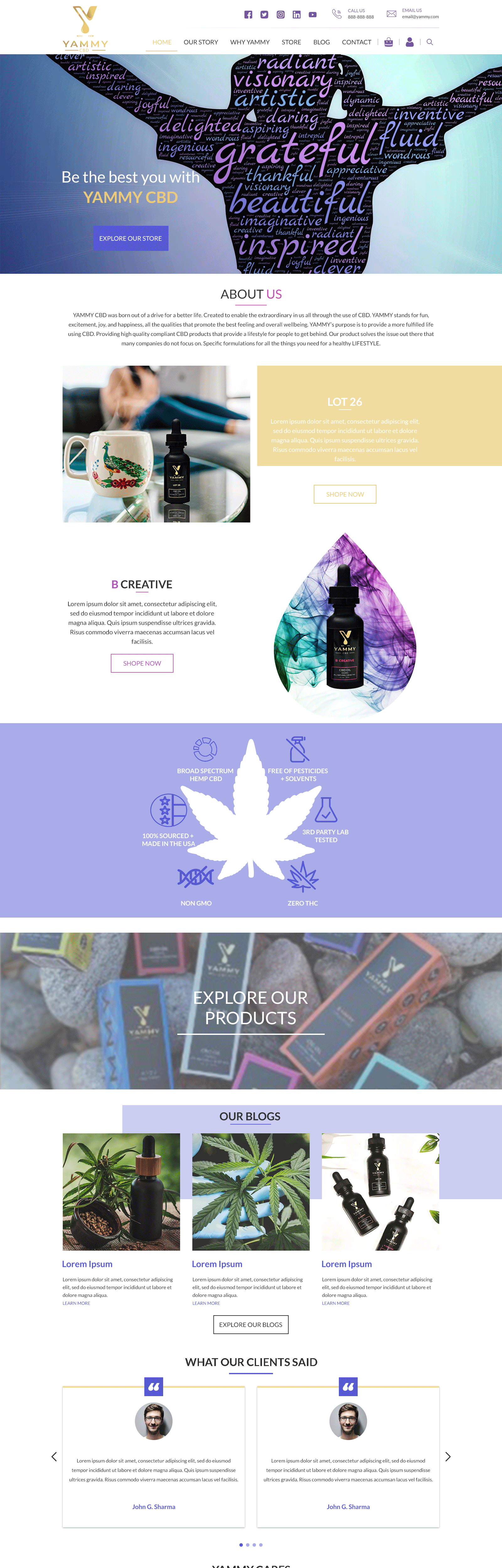 Web Design by Mahmoud Saadeh for this project | Design #25961444