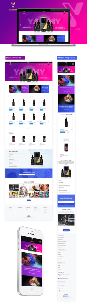 Web Design by sai.designer87 for this project | Design #25949115