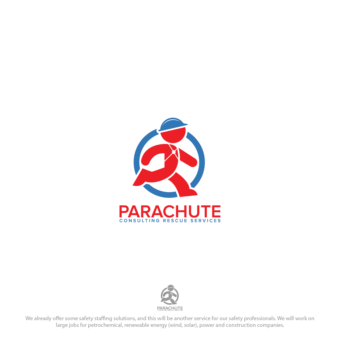 Logo Design by 4tech services for Parachute Consulting LLC | Design #25939995