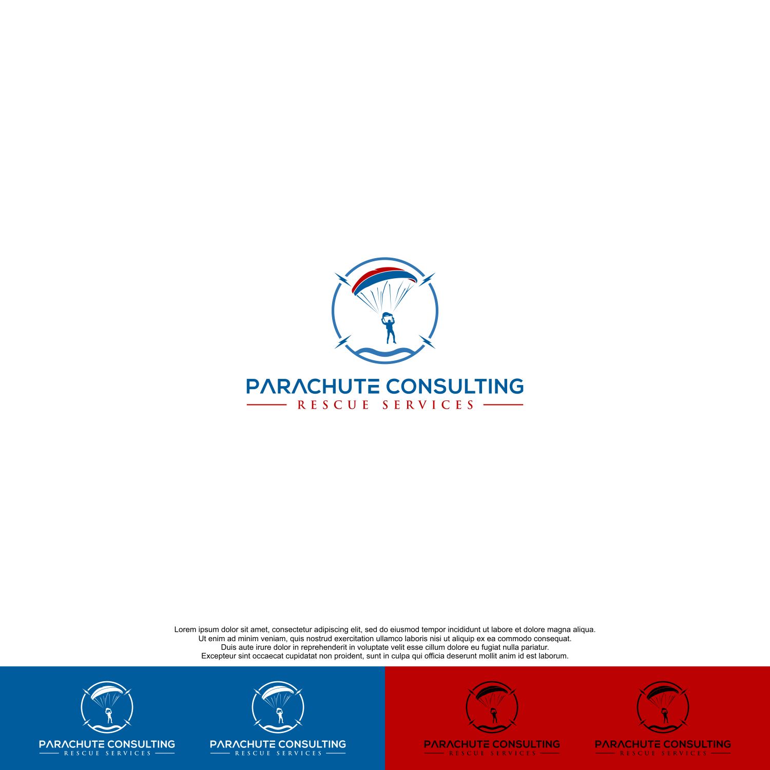 Logo-Design von siti MWDesign für Parachute Consulting LLC | Design #25957542