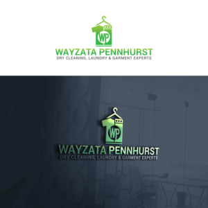 Wayzata Pennhurst Dry Cleaning, Laundry & Garment Experts | Logo Design by Maxo-Biz