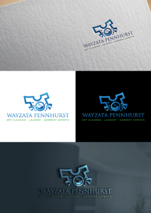 Wayzata Pennhurst Dry Cleaning, Laundry & Garment Experts | Logo Design by DesIcon