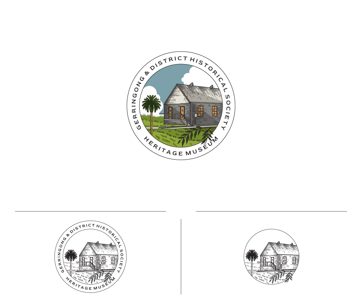 Logo Design by WahyuHMD for Gerringong & District Historical Society | Design #25944085