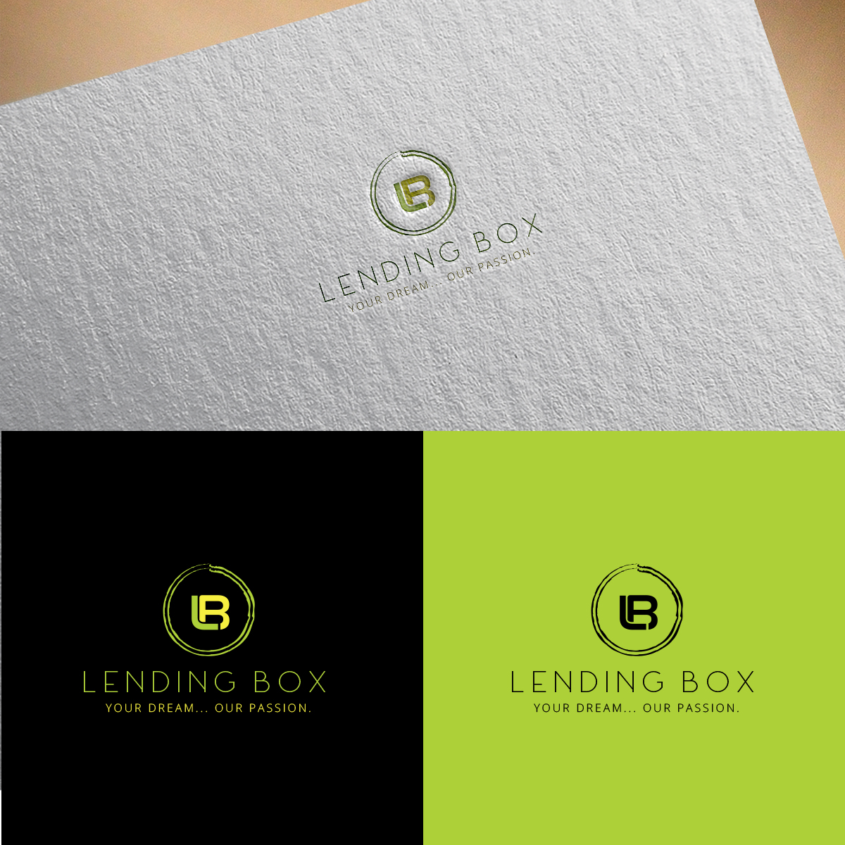 Logo-Design von Creative Jiniya für One Stop Lending Solutions Pty Ltd t/as Lending Box | Design #25950855