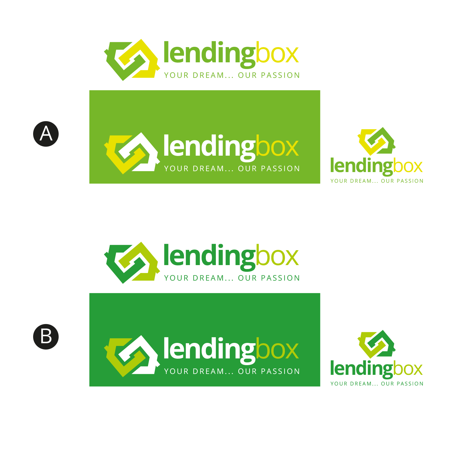 Logo Design by philipfitzsimmons for One Stop Lending Solutions Pty Ltd t/as Lending Box | Design: #25972106