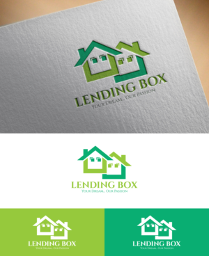 Logo Design by Rupok MT for One Stop Lending Solutions Pty Ltd t/as Lending Box | Design: #25947685