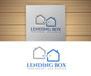Logo Design by CreativeFeather for One Stop Lending Solutions Pty Ltd t/as Lending Box | Design: #25979777