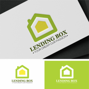 Logo Design by aidea19 for One Stop Lending Solutions Pty Ltd t/as Lending Box | Design: #25950060