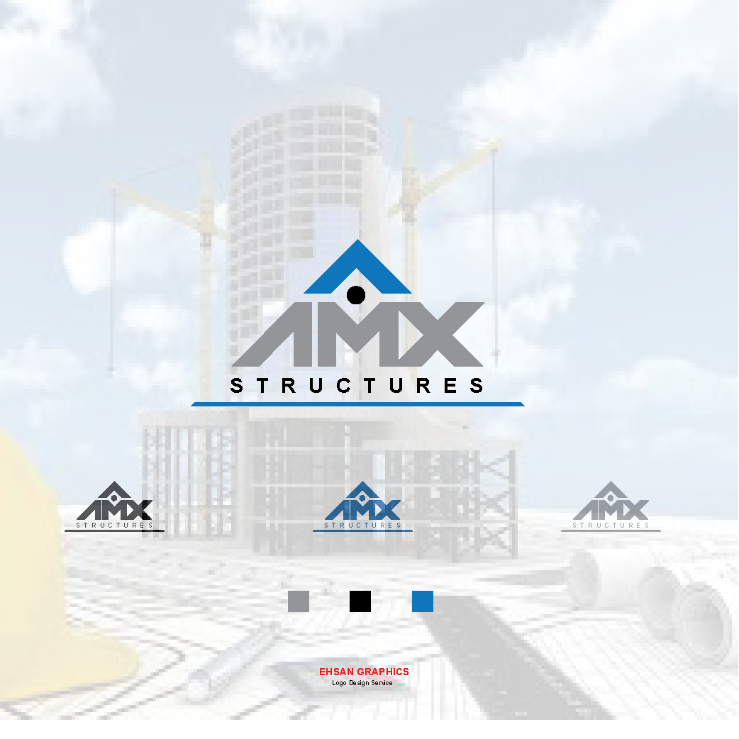 Logo-Design von Eyeonpk für AMX Structures | Design #25950150