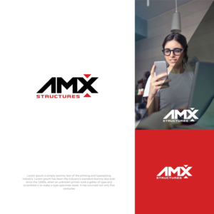 AMX Structures | Logo Design by Apple Dsigner