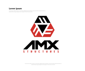 AMX Structures | Logo Design by Ng V Duc