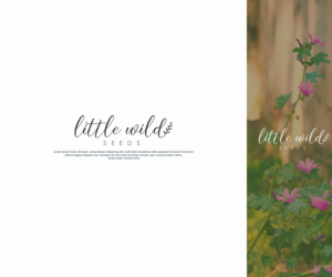 Little Wild Seeds | Logo Design by GBDESIGN