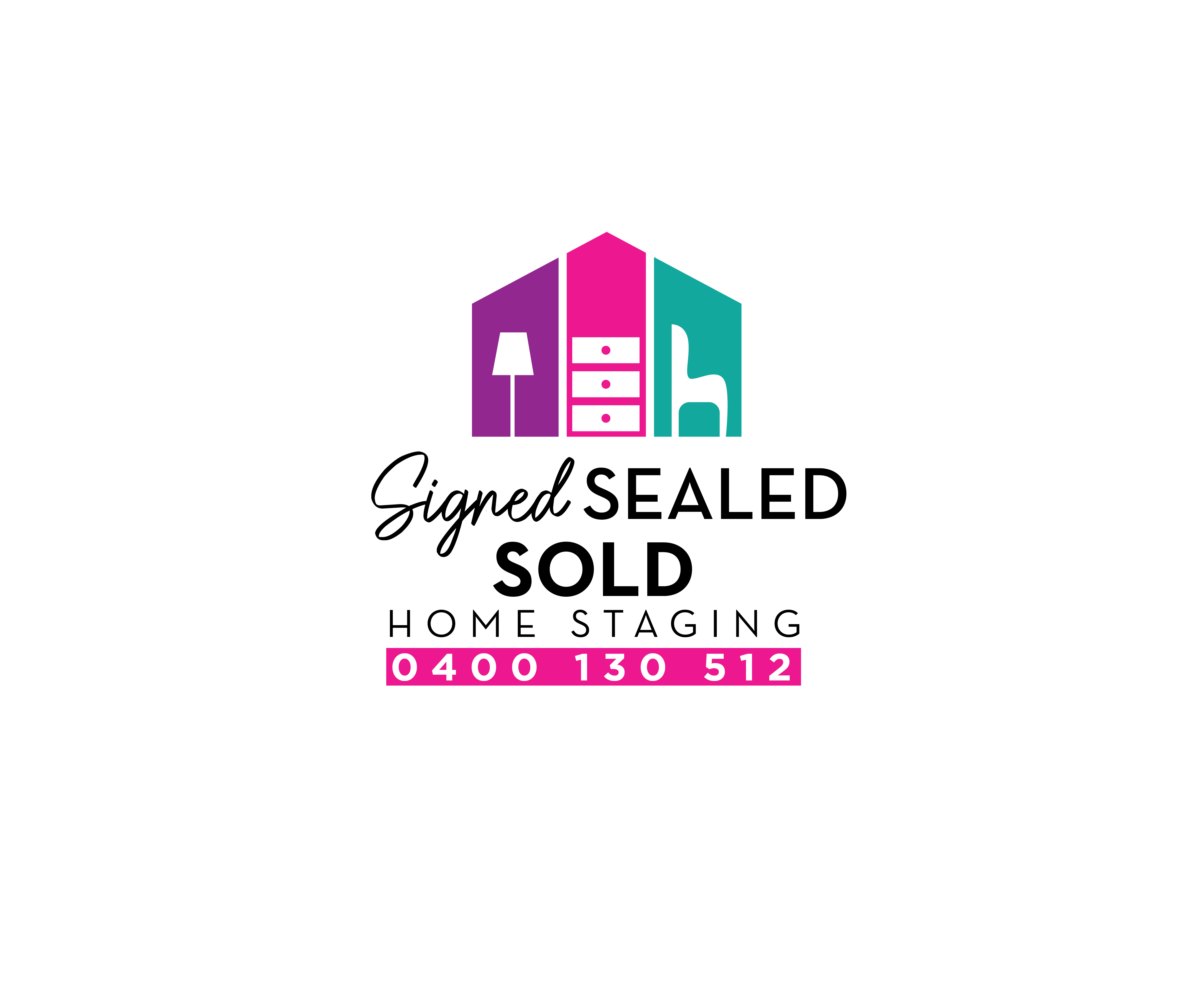 Logo Design by renderman for Signed Sealed Sold | Design #25949331